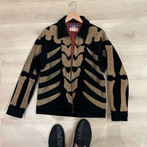 Blackmeans Skeleton Suede Jacket